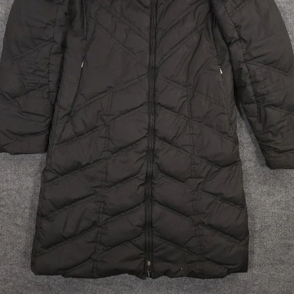 Patagonia Down With It Parka Jacket Womens L Black 600 Goose Down Puffer Outdoor
